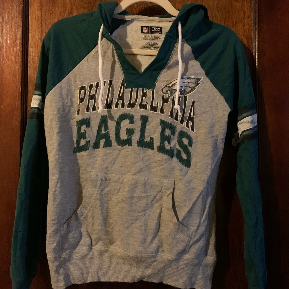 Philadelphia Eagles Womens Hoodie (Medium)